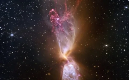 James Webb teleskobu erken evrende dev bir süper sarmal galaksi keşfetti