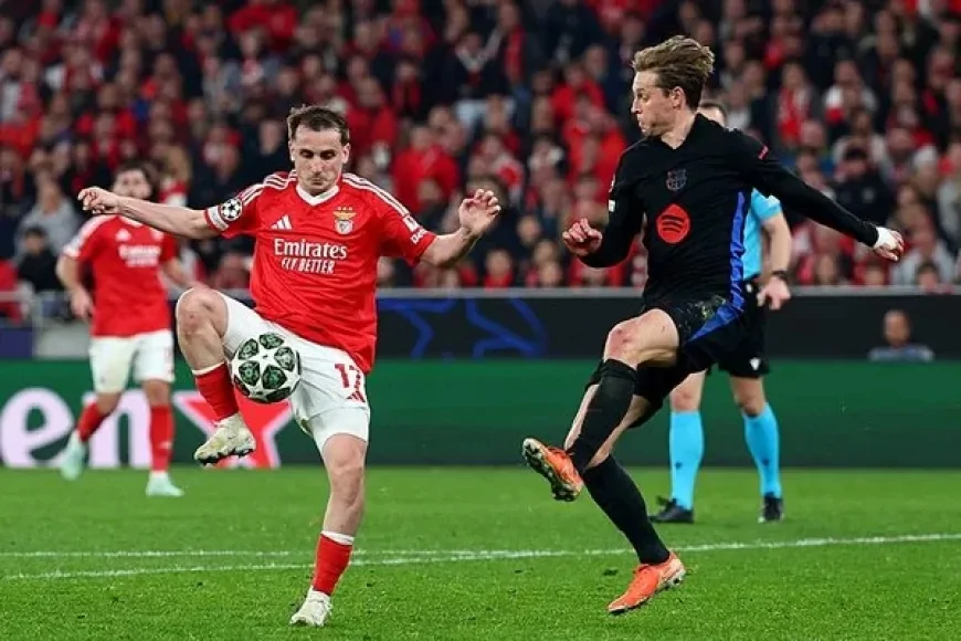 Benfica'da Kerem Aktürkoğlu ve Orkun Kökçü’nün Hüsranı: Barcelona Eksik Kaldı