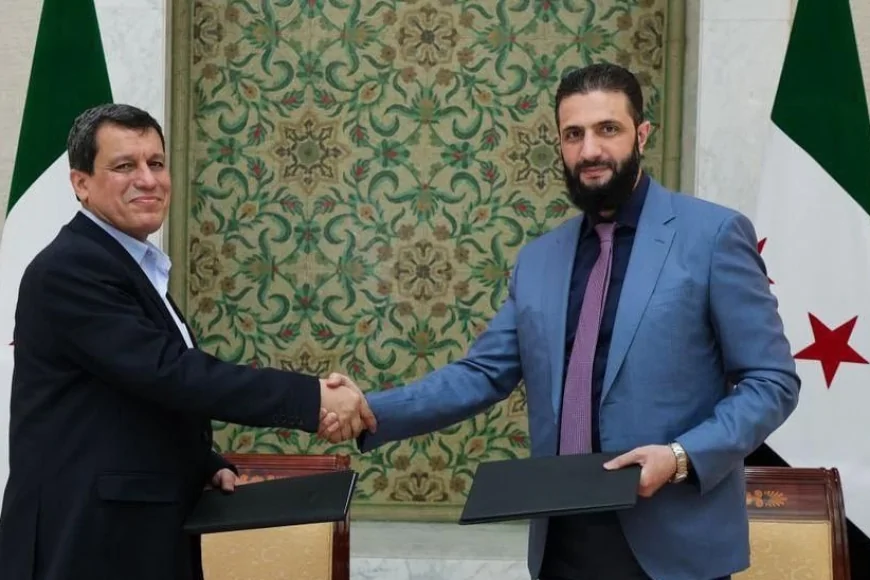 Critical agreement between Ahmed Şara and Mazlum Abdi: Here is 8 items agreement