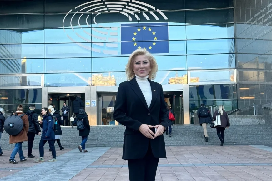 AK Partili Şebnem Bursalı: 'Avrupa Parlamentosu'nda Gazze'deki zulmü de hatırlattık'