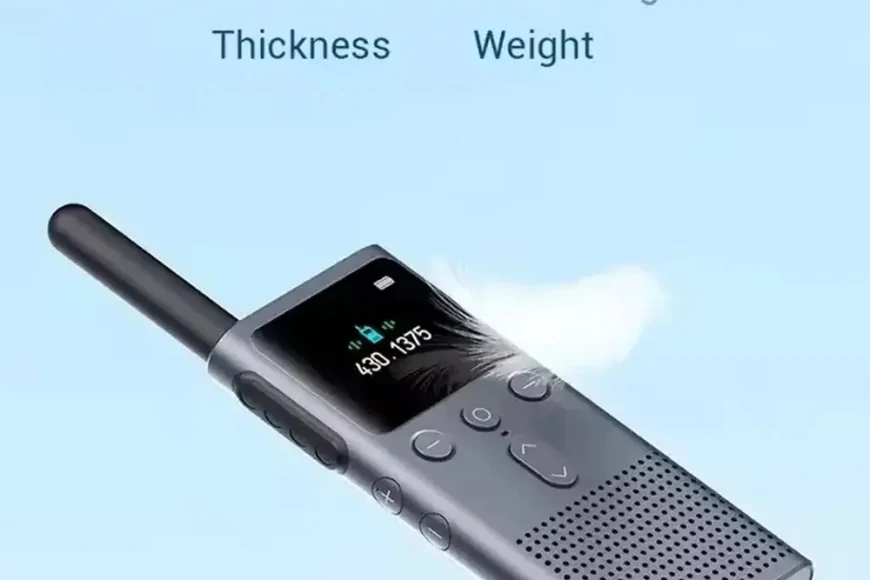 Xiaomi'nin yeni telsizi 5 km menzil ve 120 saat bekleme süresi sunuyor