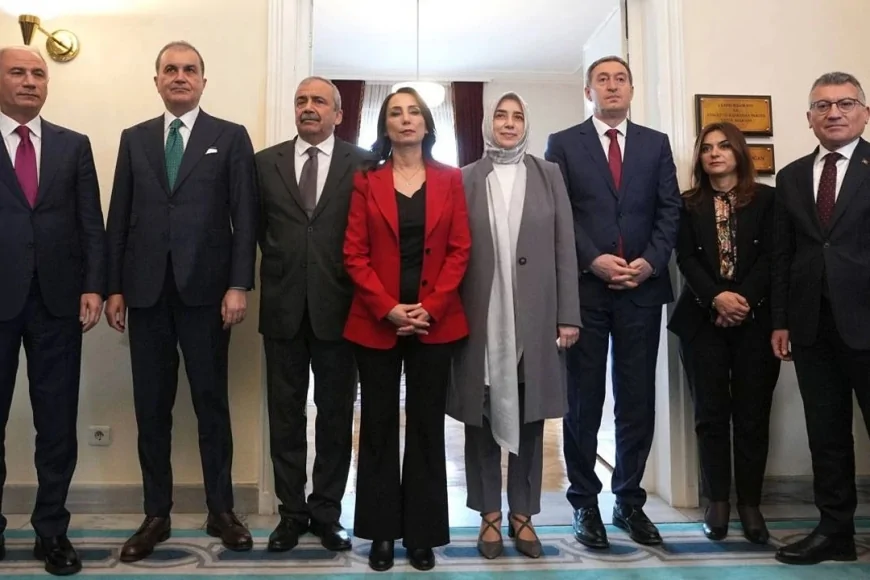 DEM Parti’nin siyasi temasları sürüyor: AK Parti ve MHP ile görüştü