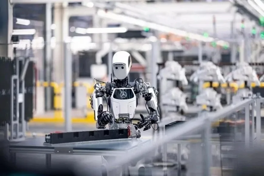 Mercedes, Berlin Fabrikasında İnsansı Robotları Test Etmeye Başladı: Gelişmiş Teknolojinin İlk Adımları