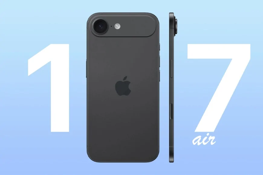 Apple’ın en ince telefonu iPhone 17 Air, iPhone 17 Pro Max ile yan yana görüntülendi