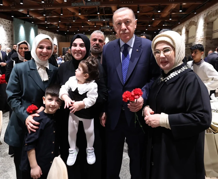 Emine Erdoğan: 'Şehitlerimizin hikayesi kalplerimize kazınmış bir destan'