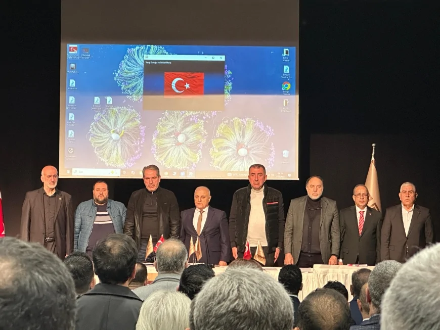 İzmir Mardinliler Federasyonu Genel Kurulunda Ahmet Tunç Güven Tazeledi