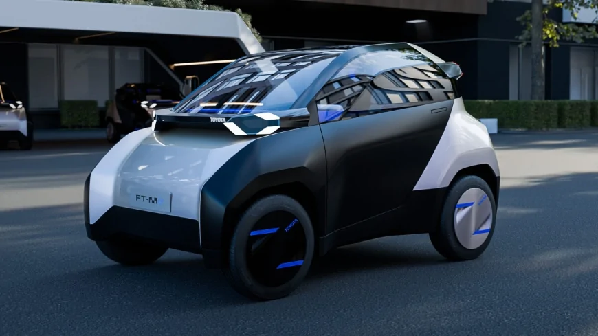 Toyota'dan Şehir İçi Ulaşım İçin Güneş Panelli Elektrikli Araç: FT-Me