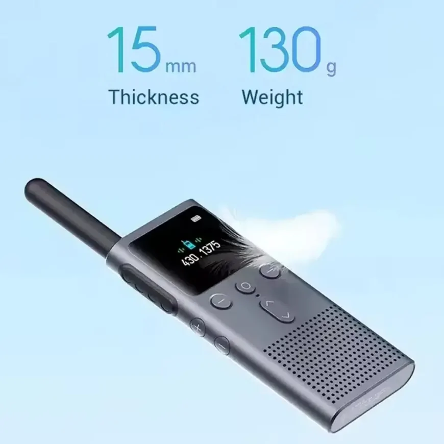 Xiaomi'nin yeni telsizi 5 km menzil ve 120 saat bekleme süresi sunuyor