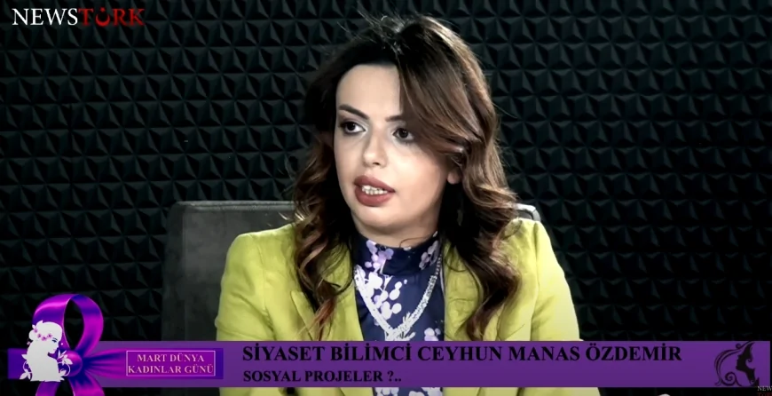 Ceyhun Manas Özdemir: 'Kadınların cesaretli olması gerekiyor'