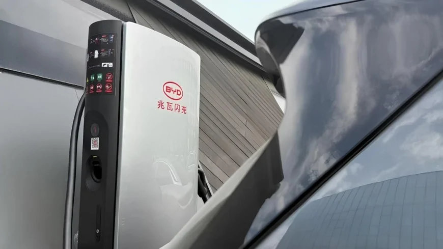 BYD'nin 1000 kW'lık yeni şarj ünitesi: 5 dakikada 400 km menzil!