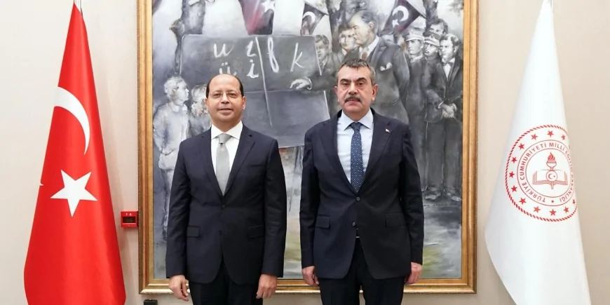 Milli Eğitim Bakanı Tekin, Mısır Büyükelçisi Elhamamy ile Görüştü