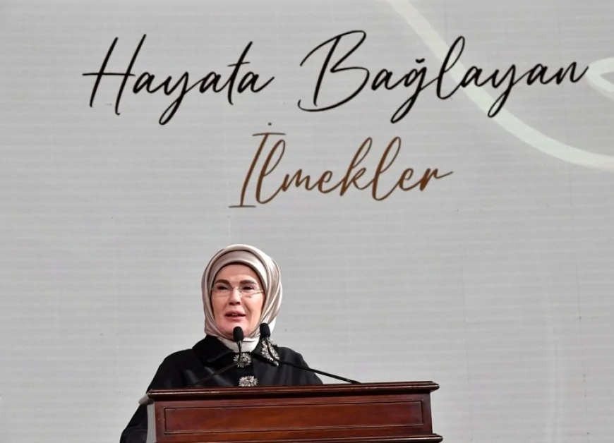 Emine Erdoğan, “Hayata Bağlayan İlmekler Projesi” Tanıtımına Katıldı