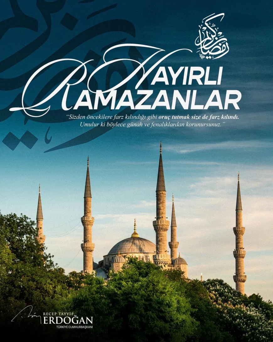 Cumhurbaşkanı Erdoğan’dan Ramazan-ı Şerif Mesajı