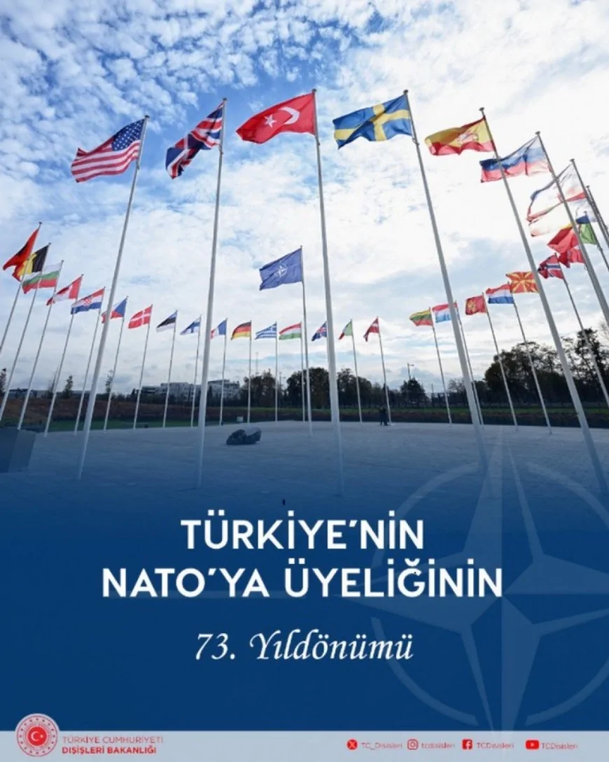 Türkiye’nin NATO’ya Katılımının 73. Yıldönümü Kutlanıyor