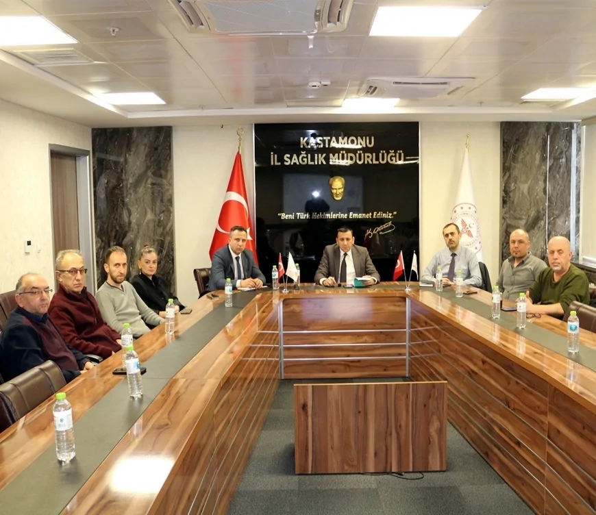 Kastamonu İl Sağlık Müdürlüğü Yatırım Değerlendirme Toplantısı Gerçekleştirildi