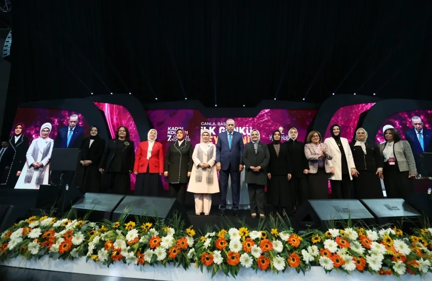 Emine Erdoğan’dan AK Parti Kadın Kolları Kongresi’ne Tebrik Mesajı