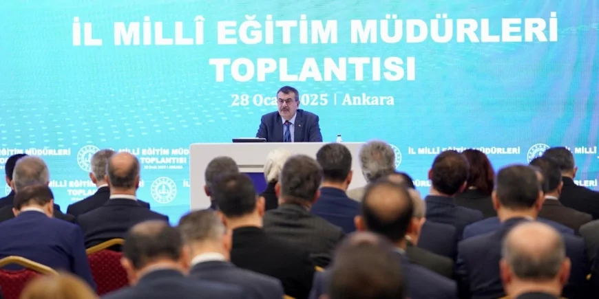 Millî Eğitim Bakanı Yusuf Tekin, 81 İlin Millî Eğitim Müdürüyle İstişare Toplantısında Buluştu