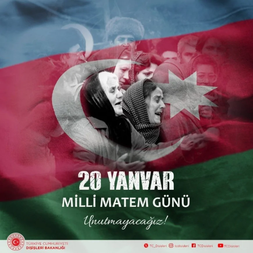 Türkiye, 20 Ocak Şehitlerini Saygıyla Anıyor