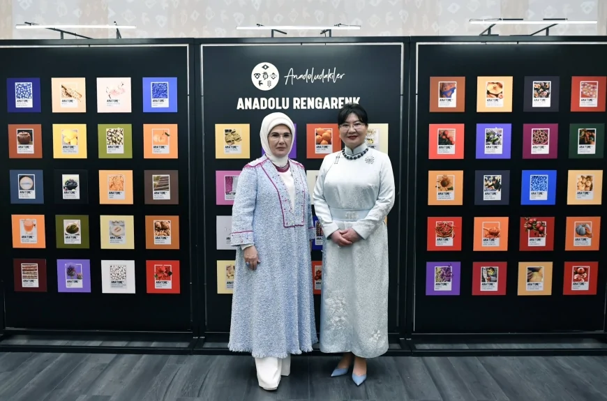Emine Erdoğan, Moğolistan Cumhurbaşkanının Eşi Luvsandorj İle Ankara’da Bir Araya Geldi