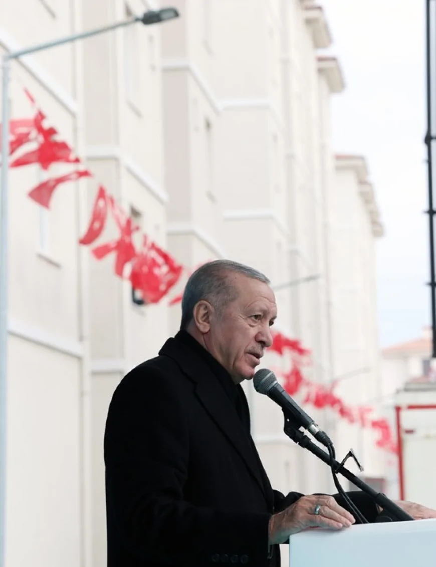 Cumhurbaşkanı Erdoğan, Gaziantep’te Depremzedelere Yeni Yaşam Alanları Müjdesi Verdi