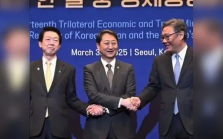 Japonya, Güney Kore ve Çin, Trump’ın gümrük vergilerine karşı birleşti