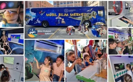 Mobil Bilim Merkezi, Samsun’dan Sivas’a Millî Mücadele Rotalı Bilim Turu Başlatıyor