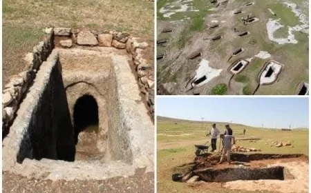 Adıyaman’daki 1800 Yıllık Turuş Kaya Mezarları Tarihe Işık Tutuyor