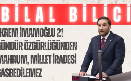 CHP’li Bilici: ‘Ekrem İmamoğlu 21 gündür özgürlüğünden mahrum, millet iradesi gasbedilemez’
