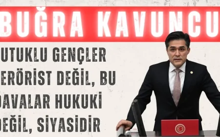 İYİ Parti'li Kavuncu: ‘Tutuklu gençler terörist değil, bu davalar hukuki değil, siyasidir’