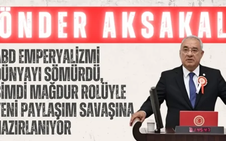 DSP Lideri Aksakal: ‘ABD emperyalizmi dünyayı sömürdü, şimdi mağdur rolüyle yeni paylaşım savaşına hazırlanıyor’