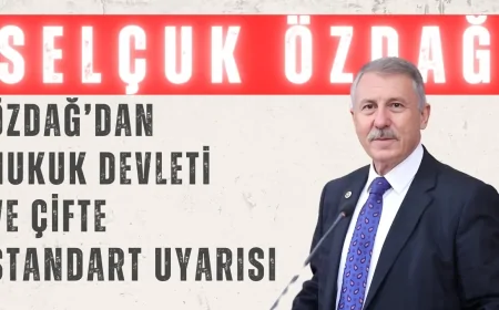 Yeniden Yargı, Ekonomi ve Dış Politika Eleştirisi: Özdağ’dan “hukuk devleti” ve “çifte standart” uyarısı