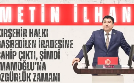 CHP’li İlhan: ‘Kırşehir halkı gasbedilen iradesine sahip çıktı, şimdi İmamoğlu’na özgürlük zamanı’