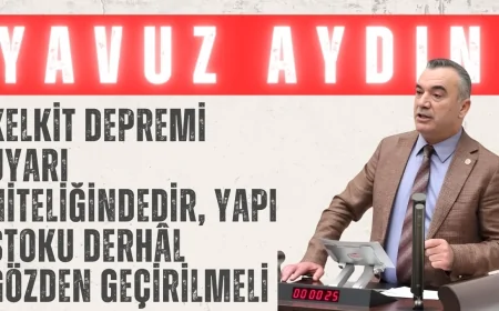 İYİ Parti’li Aydın: ‘Kelkit depremi uyarı niteliğindedir, yapı stoku derhâl gözden geçirilmeli’
