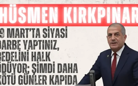 İYİ Parti’li Kırkpınar: ‘19 Mart’ta siyasi darbe yaptınız, bedelini halk ödüyor; şimdi daha kötü günler kapıda’