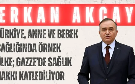 MHP’li Akçay: ‘Türkiye, anne ve bebek sağlığında örnek ülke; Gazze’de sağlık hakkı katlediliyor’