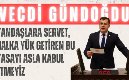 CHP’li Vecdi Gündoğdu’dan İklim Kanunu tepkisi: ‘Yandaşlara servet, halka yük getiren bu yasayı asla kabul etmeyiz’