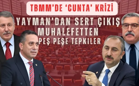 TBMM’de ‘cunta’ krizi: Yayman’dan sert çıkış, muhalefetten peş peşe tepkiler