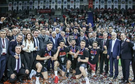 Ziraat Bankkart'tan tarihi zafer: CEV Kupası'nda şampiyonlukla taçlanan gece