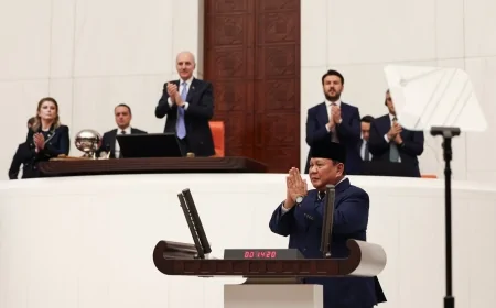 Endonezya Cumhurbaşkanı Subianto'dan TBMM'de dikkat çeken mesaj: 'Türkiye en büyük Müslüman medeniyettir'