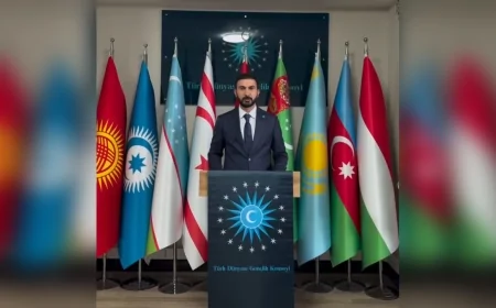 Türk Dünyası Gençlik Konseyi Genel Başkanı Ramazan İzol: 'Siyasi görüş değil, Türk Dünyası'na gönül vermek önemli'