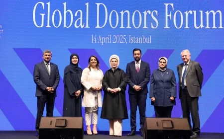 Emine Erdoğan: ‘İnsanlığın kalbi bir süredir iyilikten yana boş kalmış’