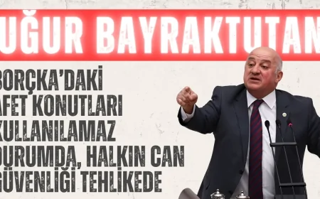 Uğur Bayraktutan: “Borçka’daki afet konutları kullanılamaz durumda, halkın can güvenliği tehlikede”
