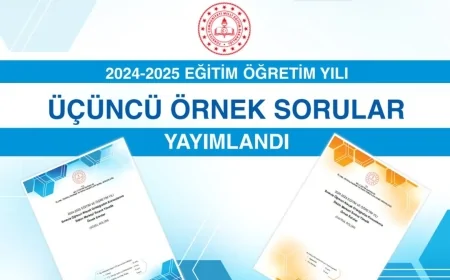 LGS’ye Hazırlanan Öğrencilere Yeni Destek: Üçüncü Örnek Sorular ve Video Çözümleri Yayınlandı