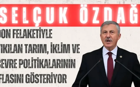 Selçuk Özdağ: ‘Don felaketiyle yıkılan tarım, iklim ve çevre politikalarının iflasını gösteriyor’