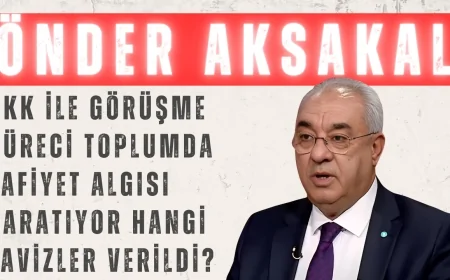 Önder Aksakal: ‘PKK ile görüşme süreci toplumda zafiyet algısı yaratıyor, hangi tavizler verildi?’