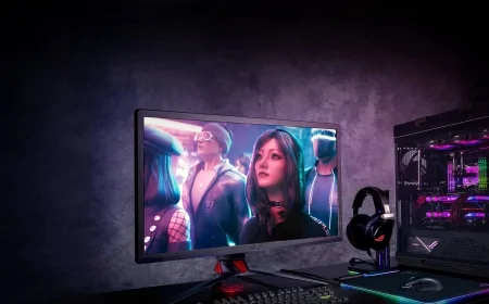 Yapay zekalı 320Hz Asus monitör satışta: 4K ve FHD modları arasında anında geçiş