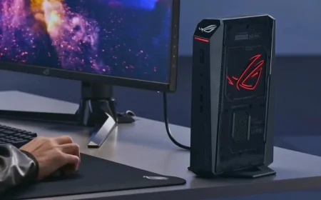 GeForce RTX 5080 ve 24 çekirdekli işlemciyle gelen Asus ROG NUC 2025 performans sınırlarını zorluyor