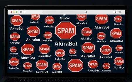 OpenAI tabanlı spam botu AkiraBot, 80 bin web sitesini hedef alarak büyük bir tehdit oluşturdu