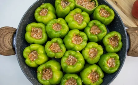 Zeytinyağlı biber dolmasının püf noktaları ortaya çıktı: Bu tarifle herkes parmaklarını yiyecek