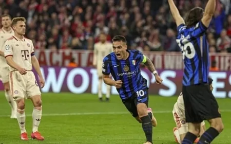 Inter, Şampiyonlar Ligi'nde Bayern Münih'i eleyerek yarı finale yükseldi